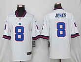 Nike New York Giants 8 Jones Navy White Color Rush Limited Jersey,baseball caps,new era cap wholesale,wholesale hats